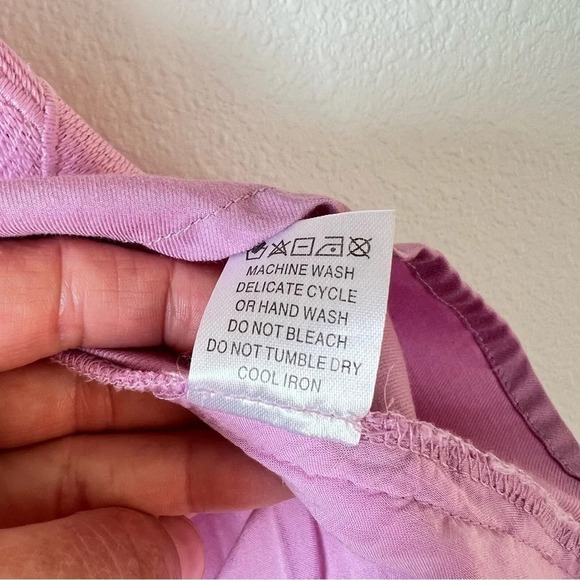 Crosby by Mollie Burch Lavender Floral Lace Top Size Small Mixed Media - Picture 11 of 11